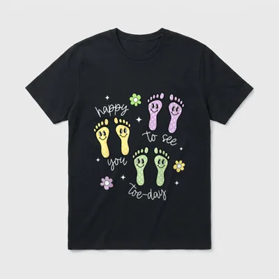 Today Podiatry Foot Doctor Podiatrist Nurse T-Shirt – Classic T-Shirt in Black