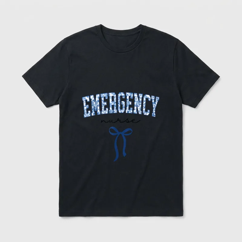 Emergency Nurse Room Healthcare School Nursing T-Shirt – Classic T-Shirt in Black