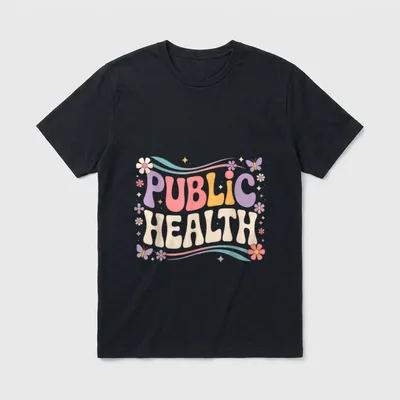 Public Health Nurse Healthcare Worker Nursing T-Shirt – Classic T-Shirt in Black