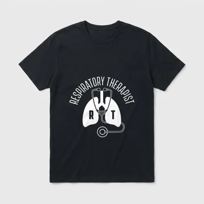 Nurse Medical Respiratory Therapy T-Shirt – Classic T-Shirt in Black