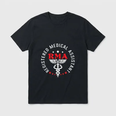 Registered Medical Assistant MA Doctor Nurse T-Shirt – Classic T-Shirt in Black
