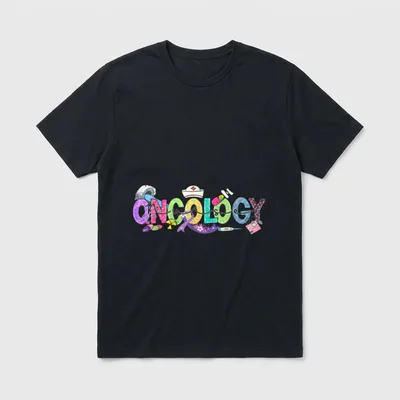 Oncology Nurse Month Medical Assistant Nursing T-Shirt – Classic T-Shirt in Black