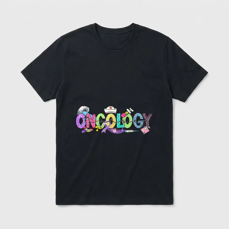 Oncology Nurse Month Medical Assistant Nursing T-Shirt – Classic T-Shirt in Black