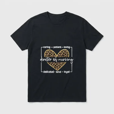 Director of Nursing Appreciation Nurse T-Shirt – Classic T-Shirt in Black