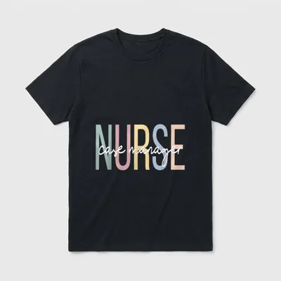 Nursing Case Management Boho Nurse Great T-Shirt – Classic T-Shirt in Black