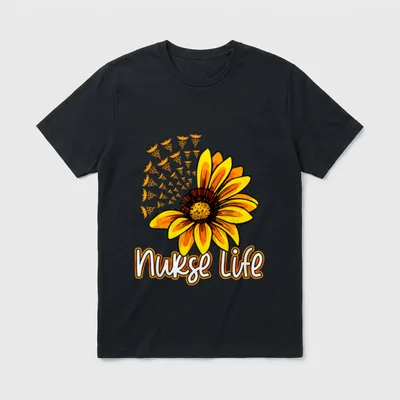 Nurse Life Outfit Nursing Clinical RN T-Shirt – Classic T-Shirt in Black