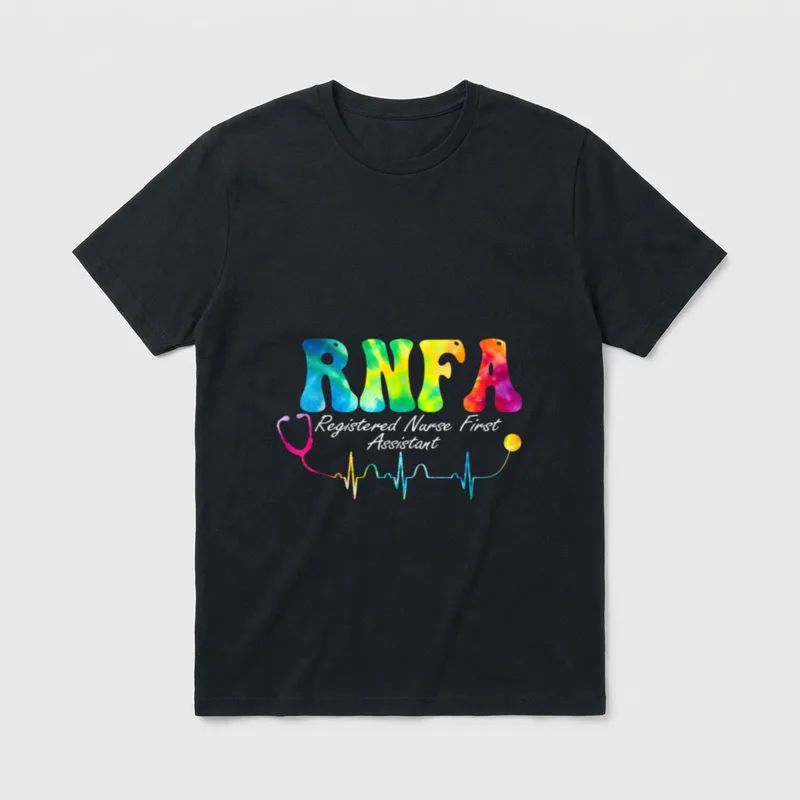 RNFA Nurse Registered First Assistant Nursing T-Shirt – RNFA Registered Nurse First Assistant – Classic T-Shirt in Black