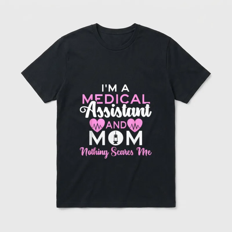 Medical Assistant Mom Accessories Registered Nurse T-Shirt – Classic T-Shirt in Black