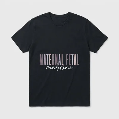 Maternal Fetal Medicine MFM Sonographer Awesome T-Shirt – Classic T-Shirt in Black