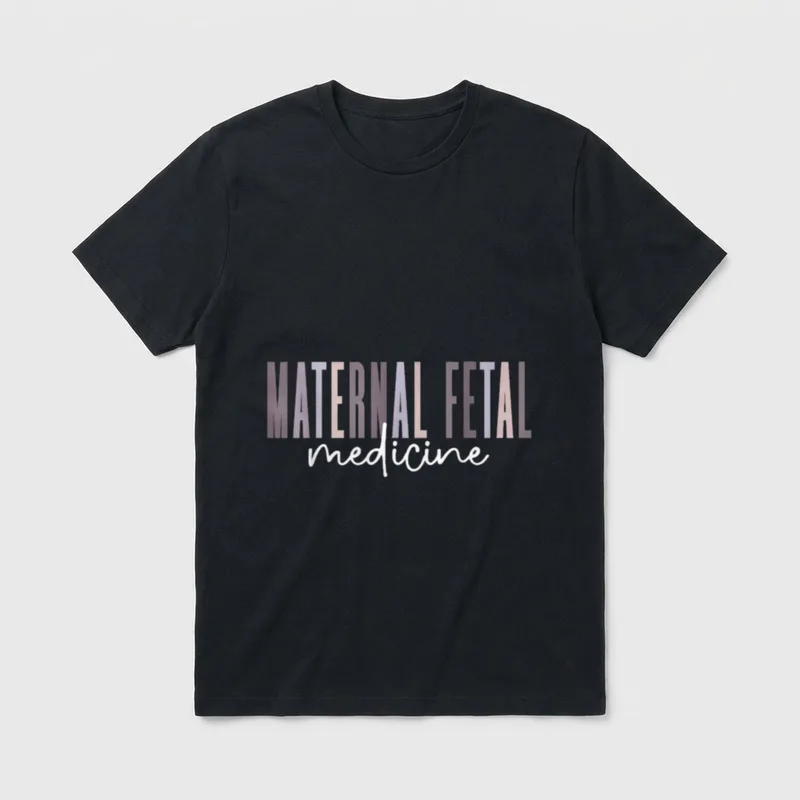 Maternal Fetal Medicine MFM Sonographer Awesome T-Shirt – Classic T-Shirt in Black