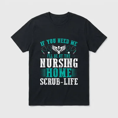 I'll Be at the Nursing Need T-Shirt – Classic T-Shirt in Black