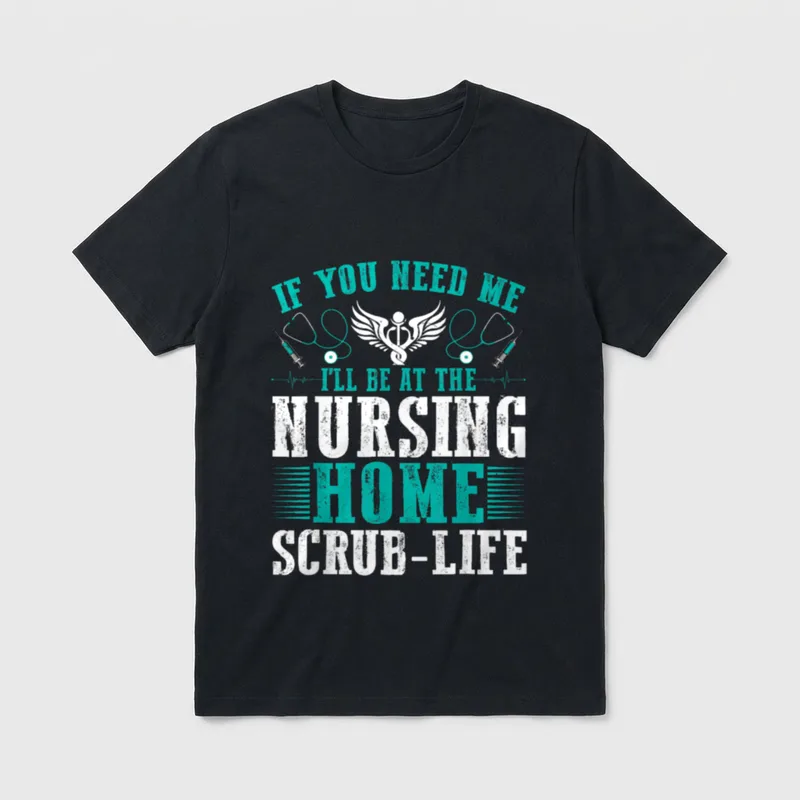 I'll Be at the Nursing Need T-Shirt – Classic T-Shirt in Black