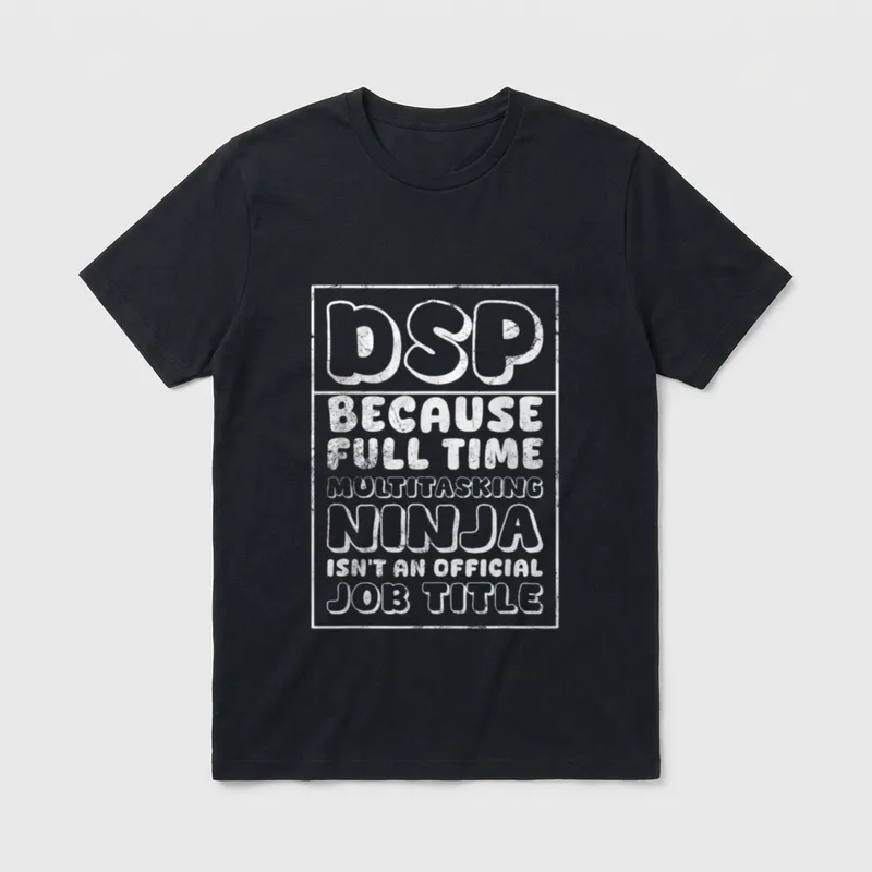 DSP Ninja Direct Support Professional Nurse T-Shirt – Classic T-Shirt in Black