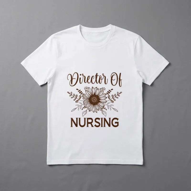 Director of Nursing Sunflower T-Shirt – Classic T-Shirt in Black
