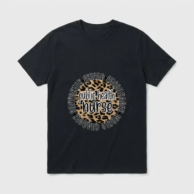 Public Health Nurse Appreciation Nursing Student T-Shirt – Classic T-Shirt in Black