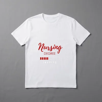 Nursing Degree Loading NURSE in TRAINING T-Shirt – Classic T-Shirt in Black