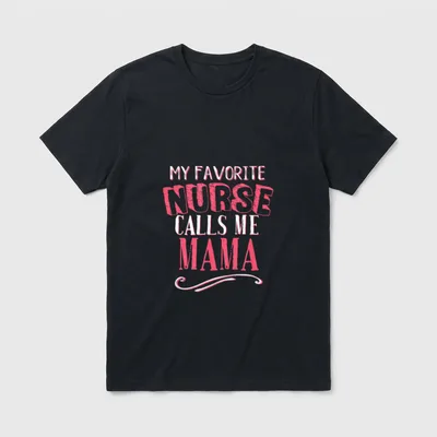 My Favorite Nurse Calls Me Graduation T-Shirt – Classic T-Shirt in Black