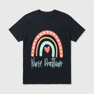 Nurse Practitioner Doctor of Nursing T-Shirt – Classic T-Shirt in Black