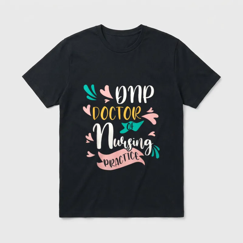 DNP Doctor of Nursing Practice Plans T-Shirt – Classic T-Shirt in Black