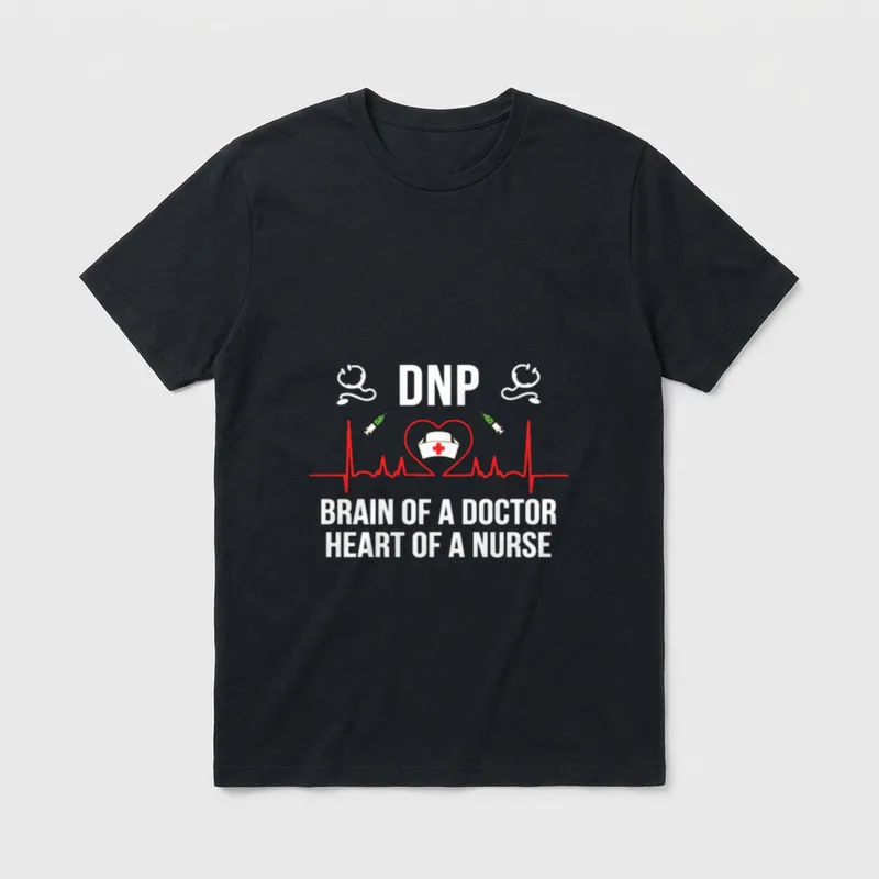 DNP Doctor of Nursing Practice LPN T-Shirt – Classic T-Shirt in Black