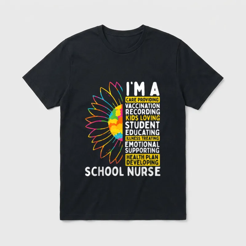 School Nurse Must Haves Nursing Office T-Shirt – Classic T-Shirt in Black