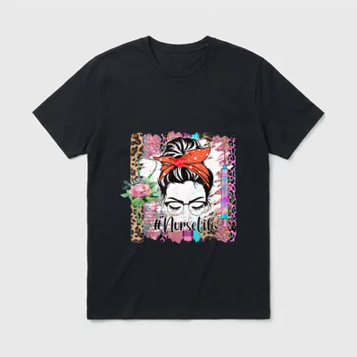 Cute NurseLife Nurse T-Shirt – Classic T-Shirt in Black