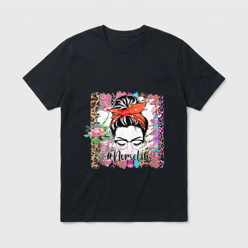 Cute NurseLife Nurse T-Shirt – Classic T-Shirt in Black