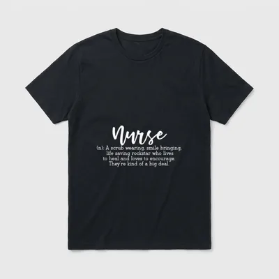 Nurse Definition Saver T-Shirt – Classic T-Shirt in Black