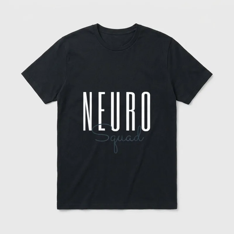 Neuro Squad Neurology Nursing Surgical Nurse T-Shirt – Classic T-Shirt in Black