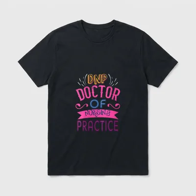 DNP Doctor of Nursing Practice Skilled T-Shirt – Classic T-Shirt in Black