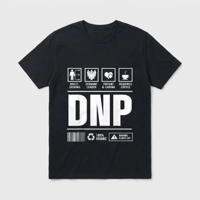 DNP Doctor of Nursing Practice Solving T-Shirt – Classic T-Shirt in Black