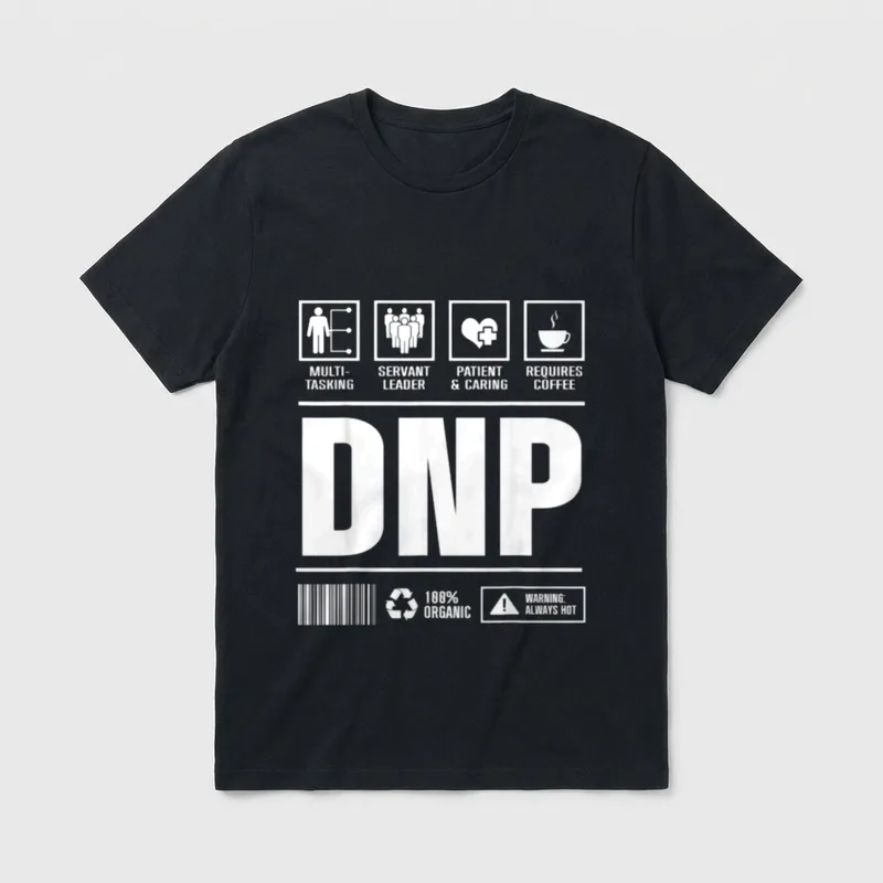 DNP Doctor of Nursing Practice Solving T-Shirt – Classic T-Shirt in Black