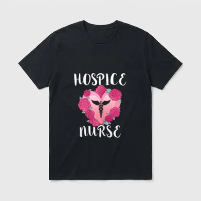 Hospice Nurse Life EMT Nursing Medical T-Shirt – Classic T-Shirt in Black