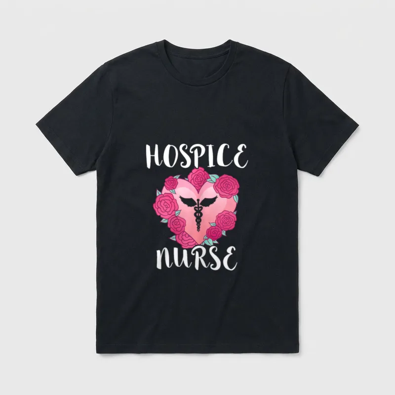 Hospice Nurse Life EMT Nursing Medical T-Shirt – Classic T-Shirt in Black