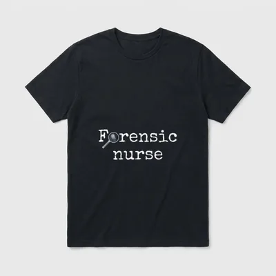 Forensic Nurse Practitioner Coroner T-Shirt – Classic T-Shirt in Black