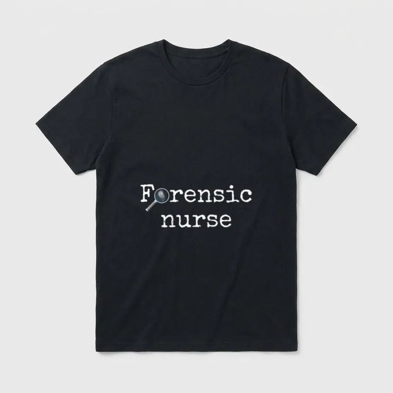 Forensic Nurse Practitioner Coroner T-Shirt – Classic T-Shirt in Black