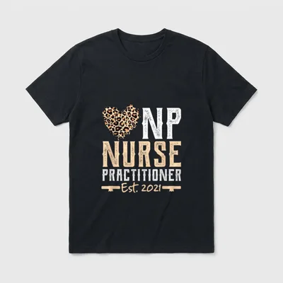 Nurse Practitioner Graduation NP APRN Grad T-Shirt – Classic T-Shirt in Black