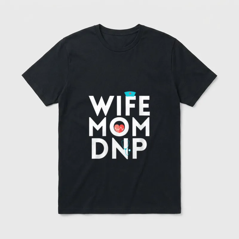 DNP Doctor of Nursing Practice Graduation T-Shirt – Classic T-Shirt in Black