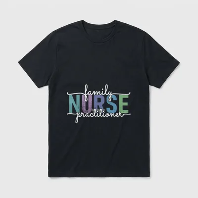 Family Nurse Practitioner FNP Medicine Therapist T-Shirt – Classic T-Shirt in Black