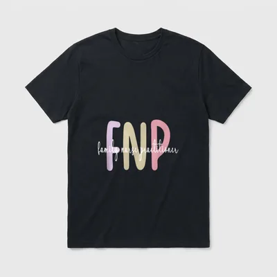 FNP Appreciation Best Family Nurse Practitioner T-Shirt – Classic T-Shirt in Black