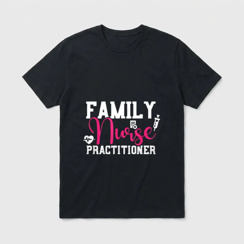 Family Nurse Practitioner FNP Care Student T-Shirt – Classic T-Shirt in Black