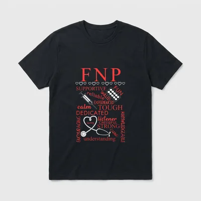 FNP Family Nurse Practitioner Reliable T-Shirt – Classic T-Shirt in Black