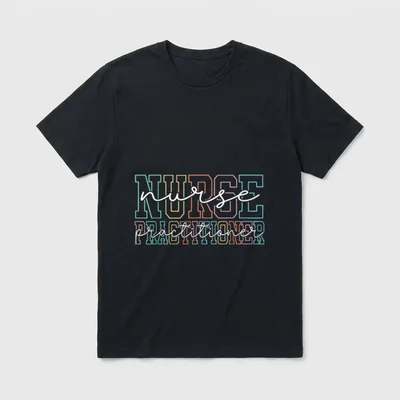 Family Nurse Practitioner NP Nursing Day T-Shirt – Classic T-Shirt in Black