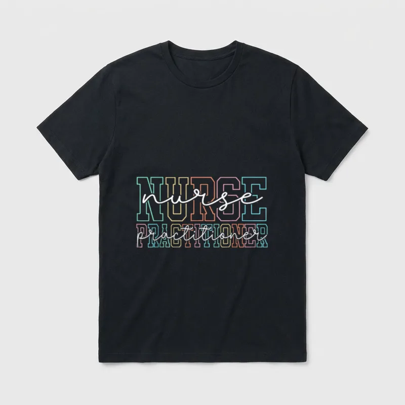 Family Nurse Practitioner NP Nursing Day T-Shirt – Classic T-Shirt in Black