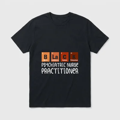 Psych NP Psychiatric Nurse Practitioner Nurses T-Shirt – Classic T-Shirt in Black