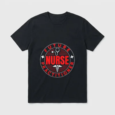 Future Nurse Practitioner T-Shirt – Classic T-Shirt in Black