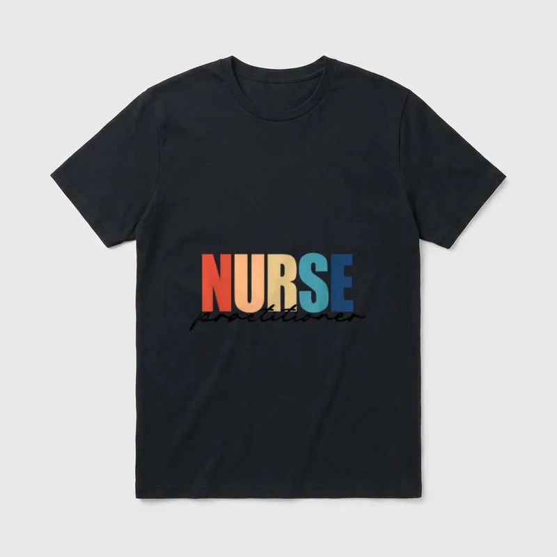 Nurse Practitioner NP RN Nursing Appreciation T-Shirt – Classic T-Shirt in Black