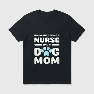 Kinda Busy Being a Nurse Practitioner T-Shirt – Classic T-Shirt in Black