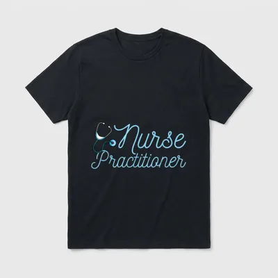 Nurse Practitioner Week NP Nursing Graduation T-Shirt – Classic T-Shirt in Black