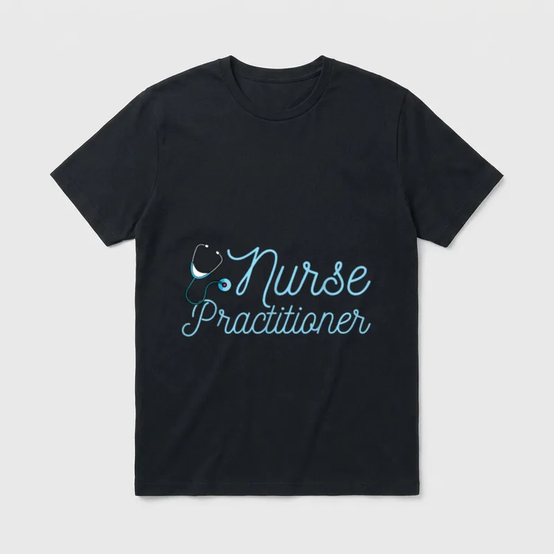 Nurse Practitioner Week NP Nursing Graduation T-Shirt – Classic T-Shirt in Black